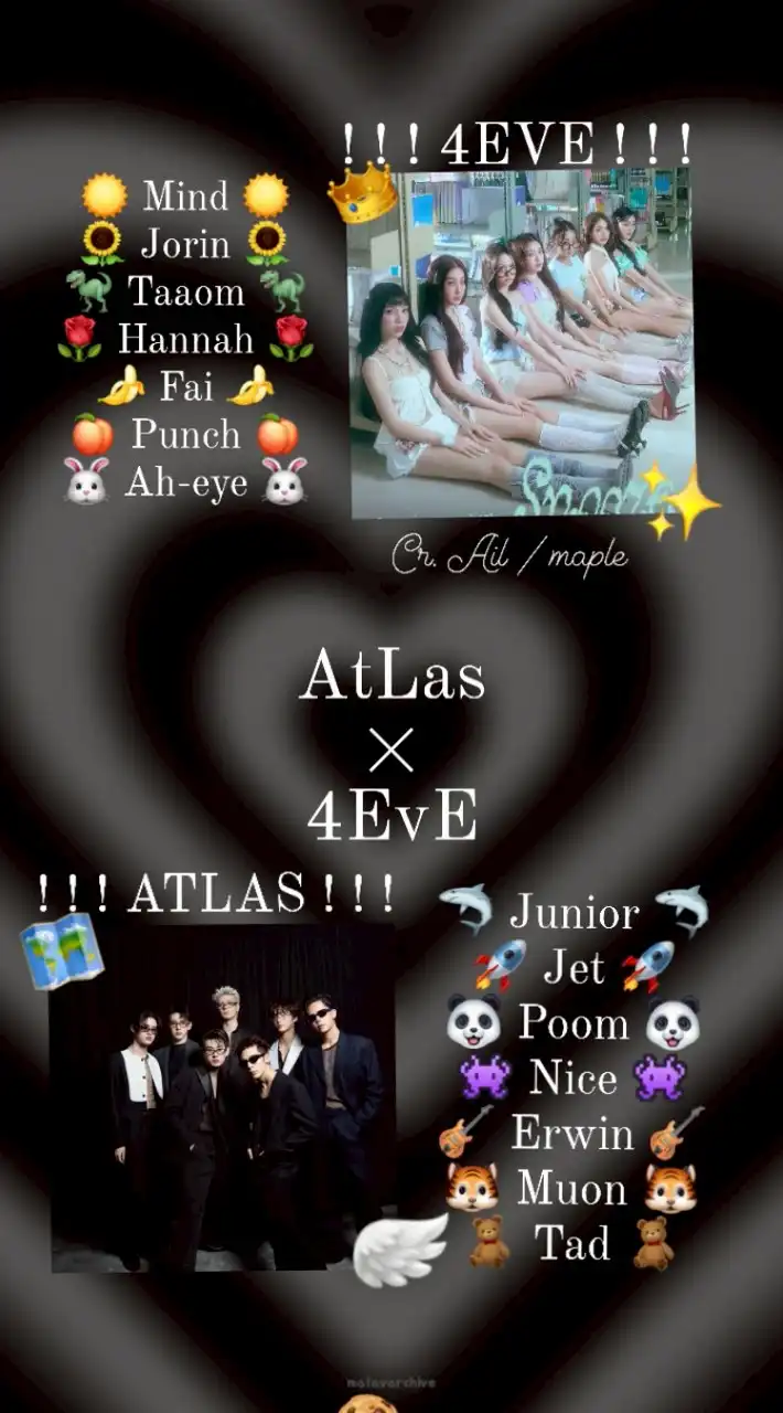 ✨👑 4EVE×ATLAS 🌏🌠 FANS🎊