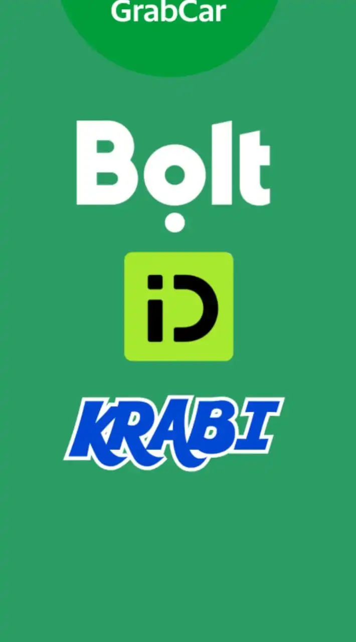 Krabi App Taxi Bolt Grab Indrive