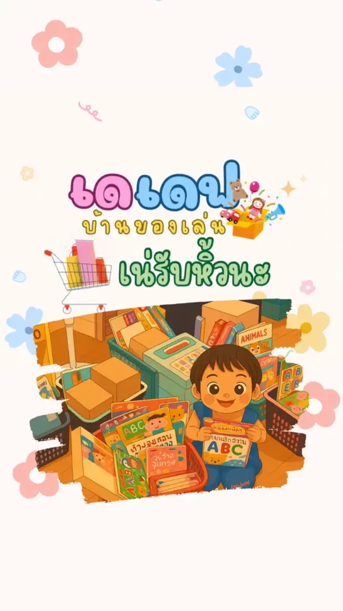 เดเดฟบ้านของเล่น 🛍️แม่เนรับหิ้วนะ