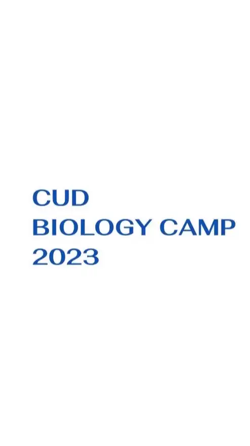 Cud Biology Camp 2023