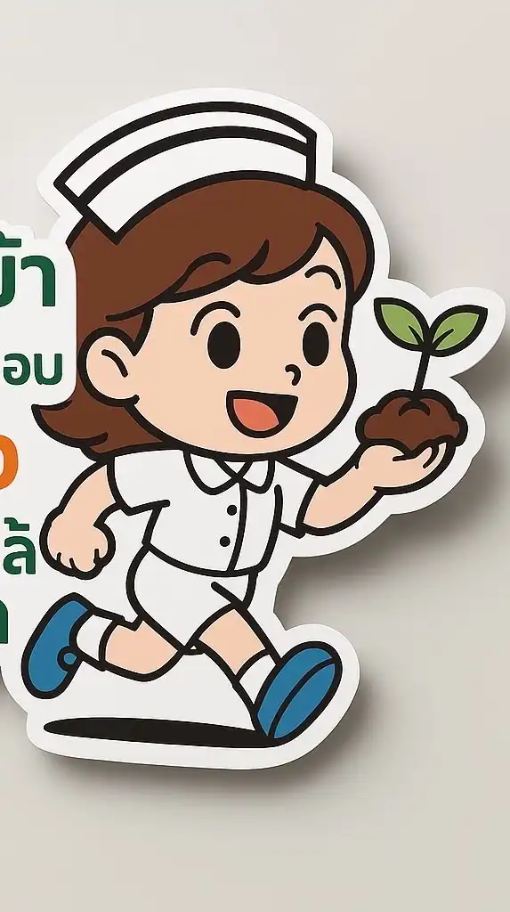 คืนสู่เหย้า ชาวแก้วเจ้าจอม เดิน วิ่ง สร้างต้นกล้าพยาบาล ครั้งที่ 1