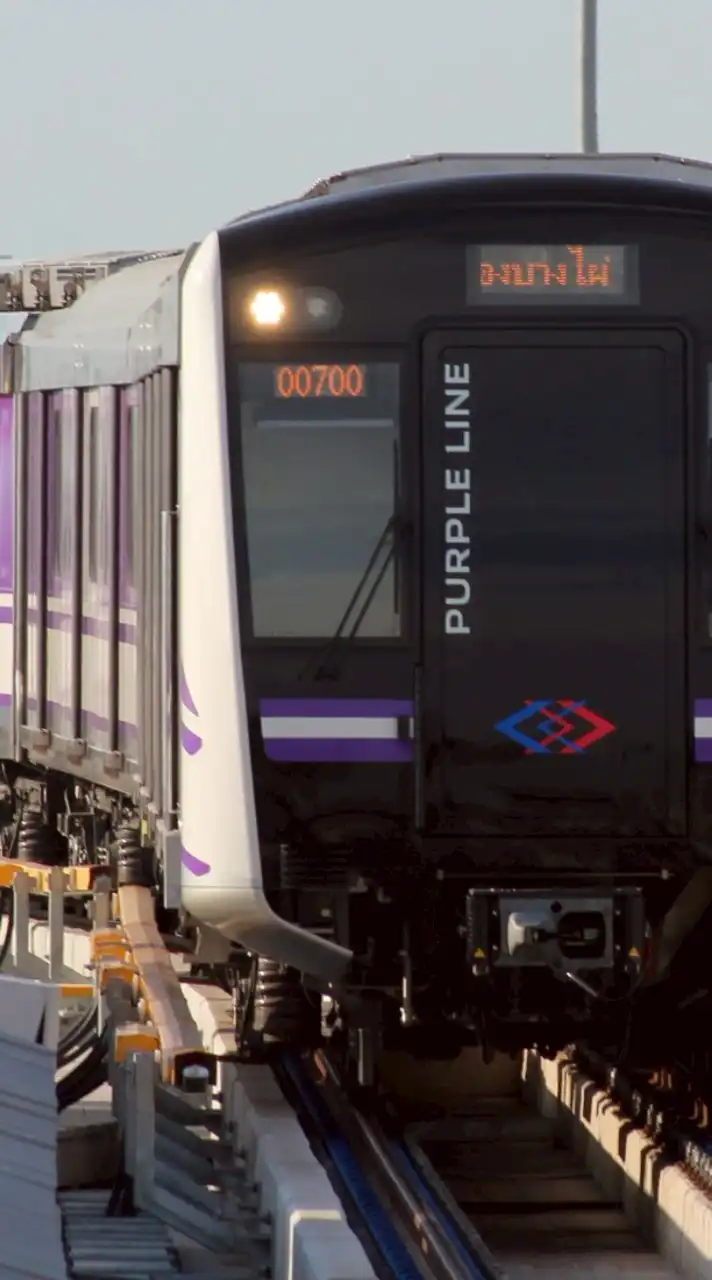 พี่น้องรวมใจ​ รถไฟฟ้าสายสีม่วง​ บางบัวทอง​-รร.สามเสน