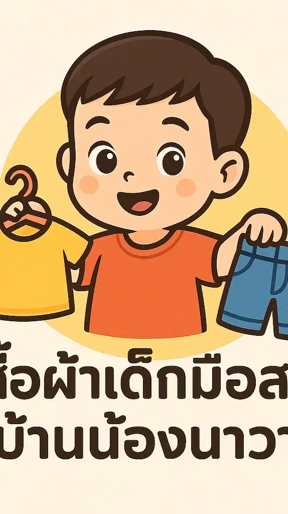 ห้องเสื้อเด็กมือสอง by น้องนาวา