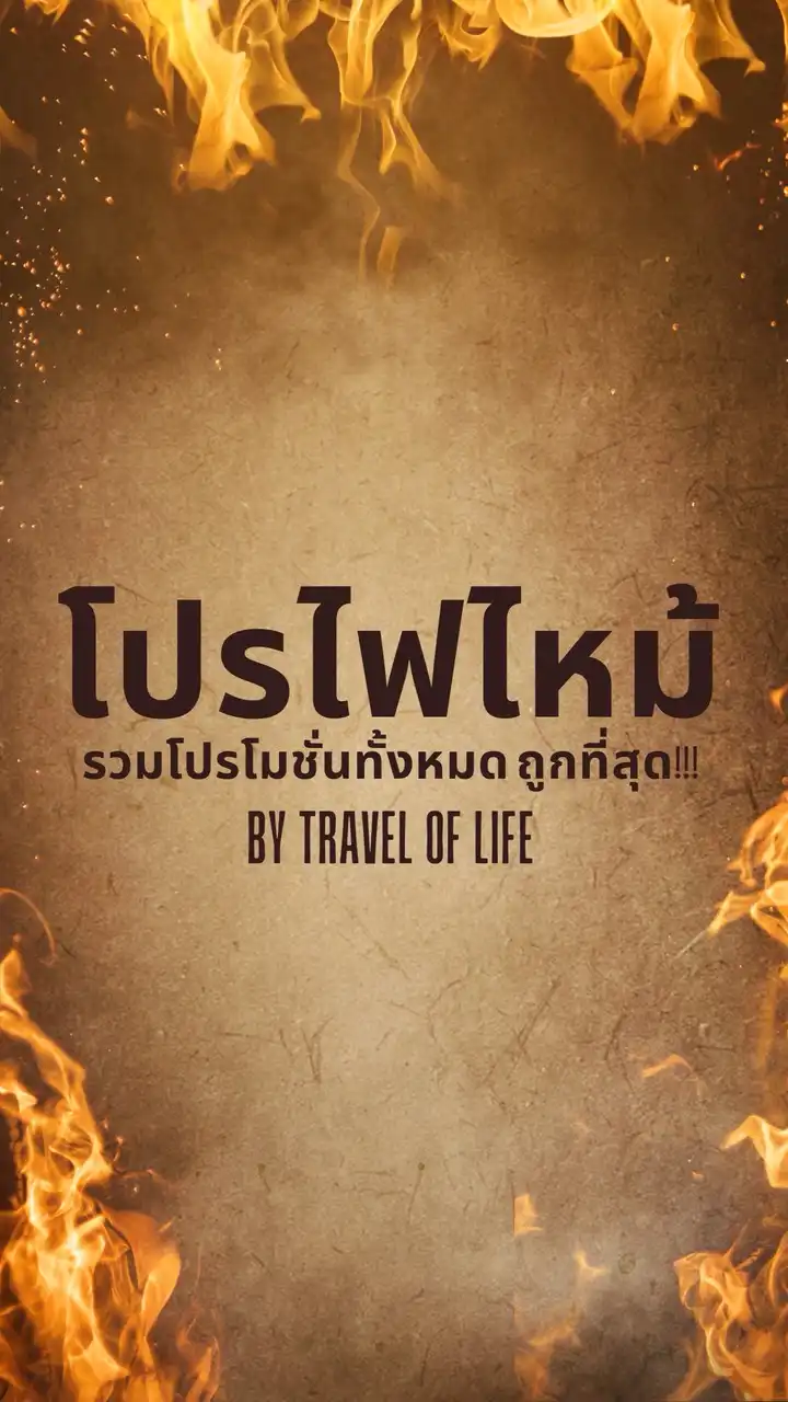 🔥โปรไฟไหม้ By Travel of life