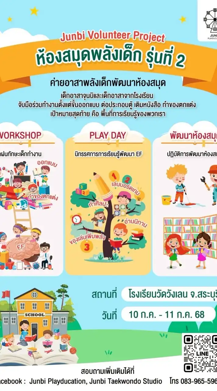 ห้องสมุดพลังเด็ก รุ่นที่ 2