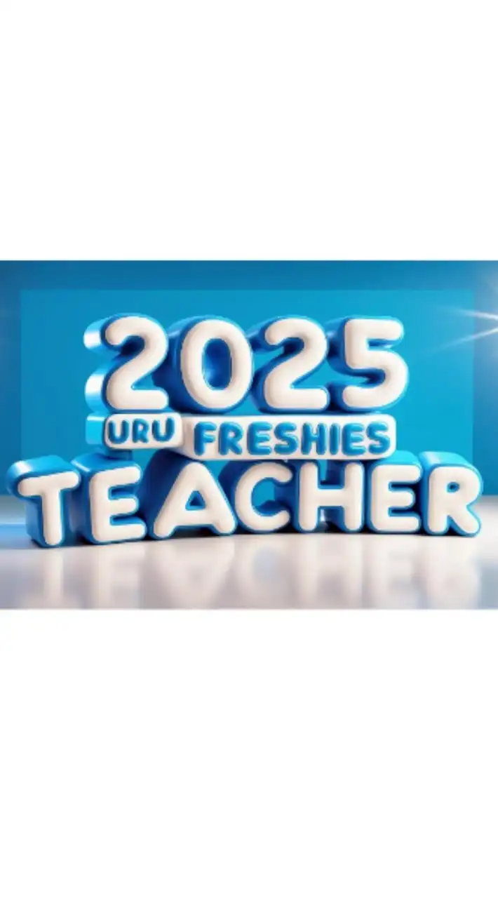 Welcome  teacher freshies ✨️🎊
