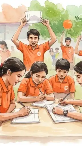 การแข่งขันวิชาการ สีส้ม 2568