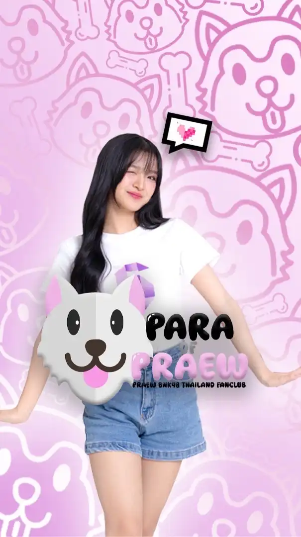 𐙚 Para Of Praew ✧･ﾟ -  Praew BNK48 THFC 🐶6️⃣