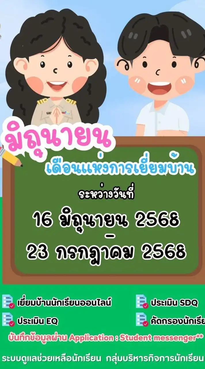 เยี่ยมบ้าน 2/9 No. 1-20 ครูวรงค์พร
