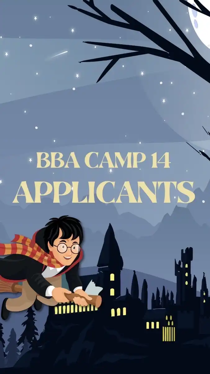 BBA CAMP 14 Recruitment