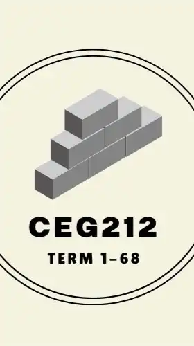 CEG23167 / CEG212 ปฏิบัติการทดสอบวัสดุ 1/68