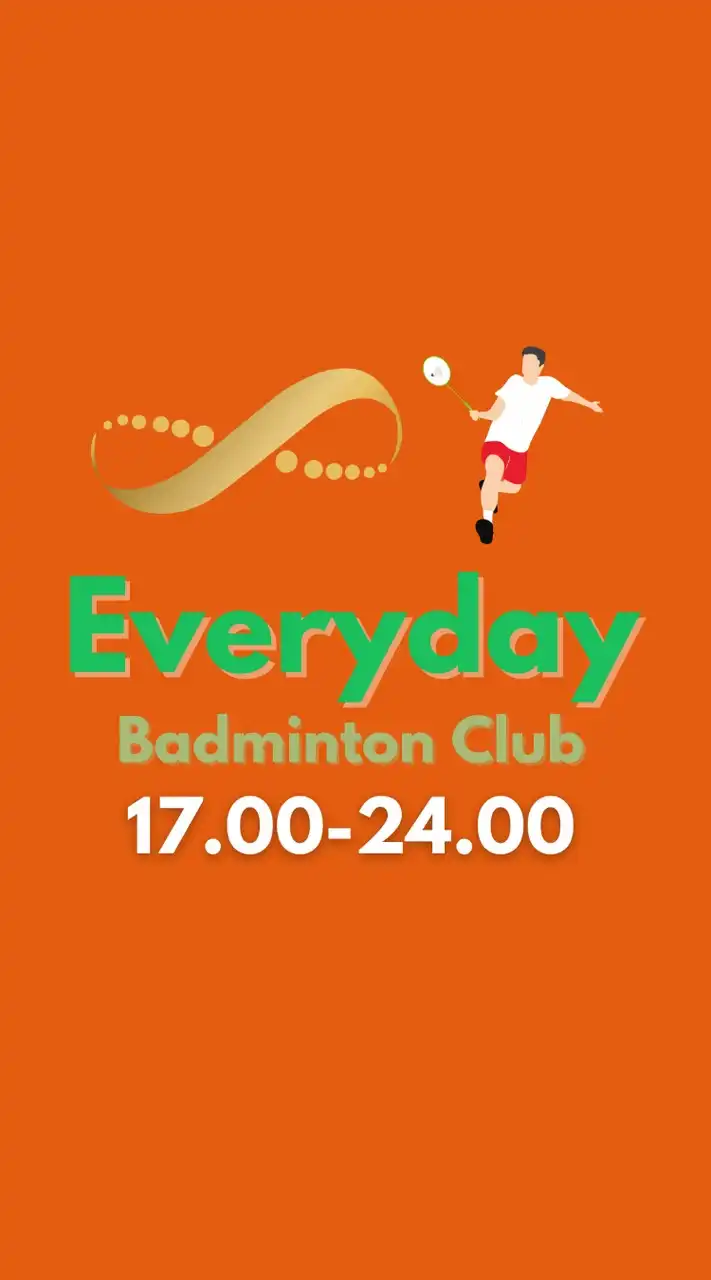 🏸Everyday 17-24 น.
