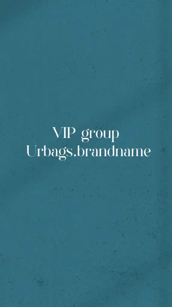Urbags.brandname VIP