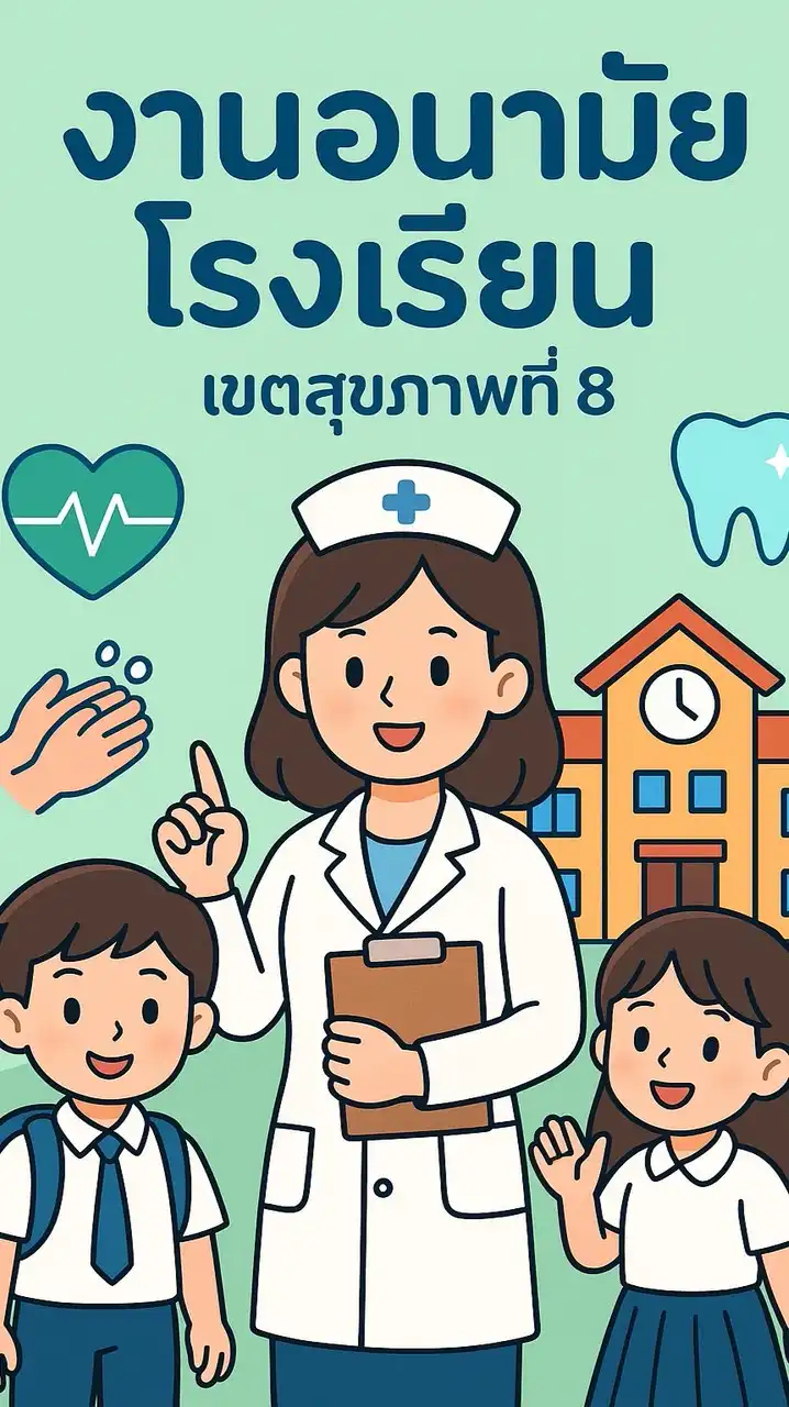 งานอนามัย รร. เขตสุขภาพที่ 8