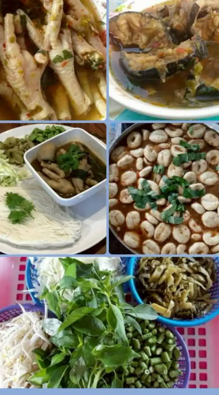 ขนมจีนแกงป่า หน้ามอ.