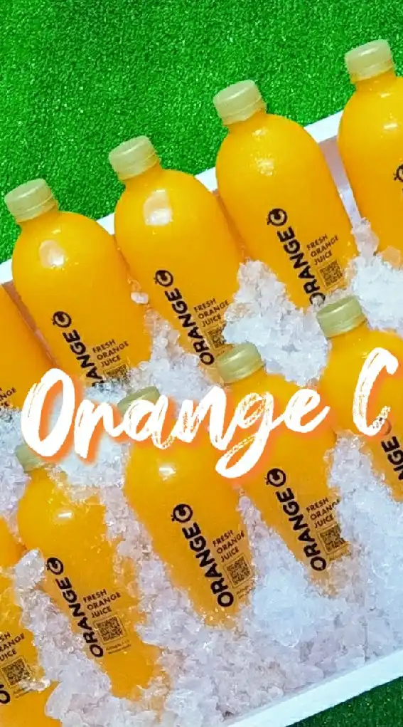 Orange C น้ำส้มคั้นสด100%