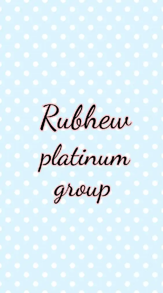 Rubhewplatinum group