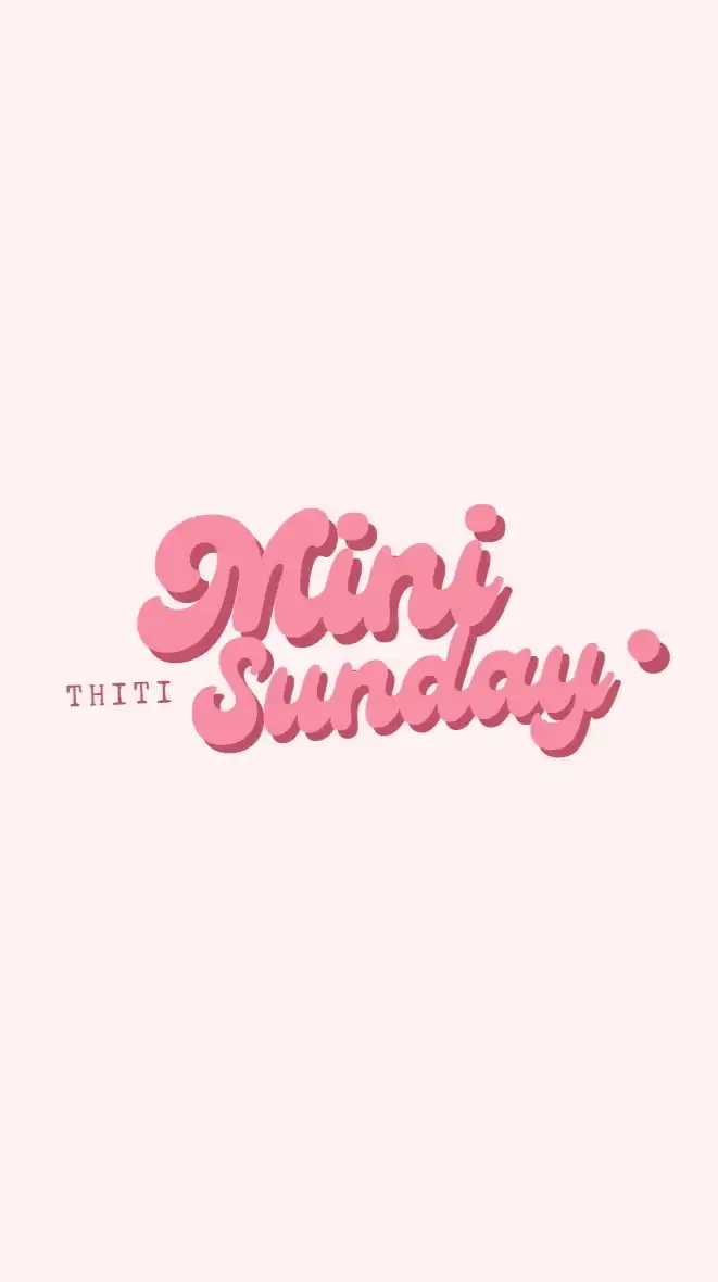 Minisunday.Thiti🌷✨