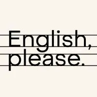 English, please!