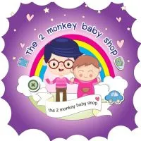 The2monkeybabyshop สติกเกอร์กันน้ำชื่อลูก ตัวรีดกำมะหยี่