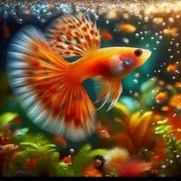 ปลาหางนกยูง By Little Fish Guppy