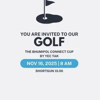 ⛳️ The Bhumibol connect cup | YEC TAK