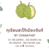 ทุเรียนสะใภ้เมืองจันท์ by Chanathip