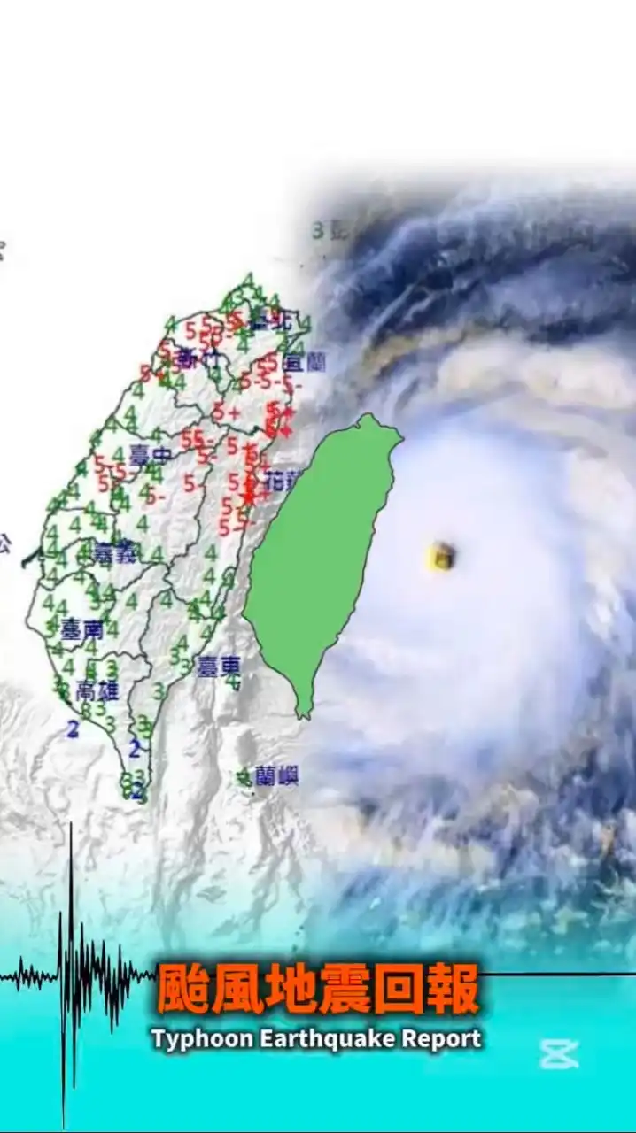 颱風地震回報 體感分享