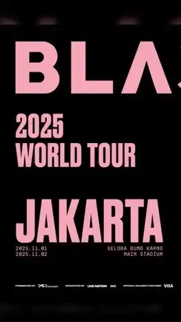 JAKARTA - BLACKPINK WORLD TOUR <DEADLINE> 交流群