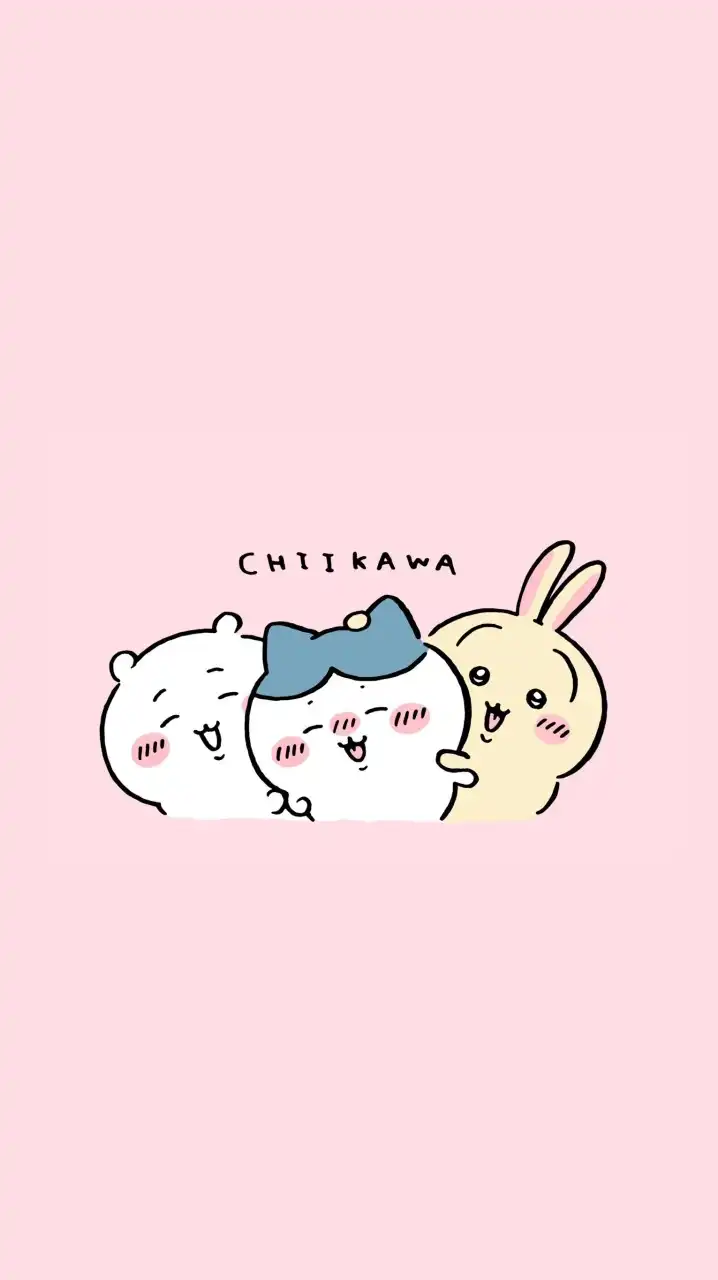 吉伊卡哇與自嘲熊分享聯萌(*ˇωˇ*人)