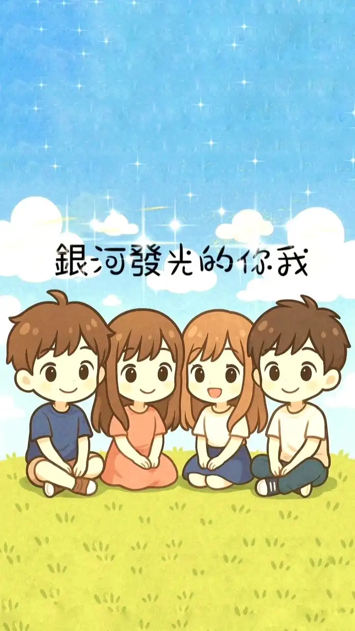 銀河發光的你我
