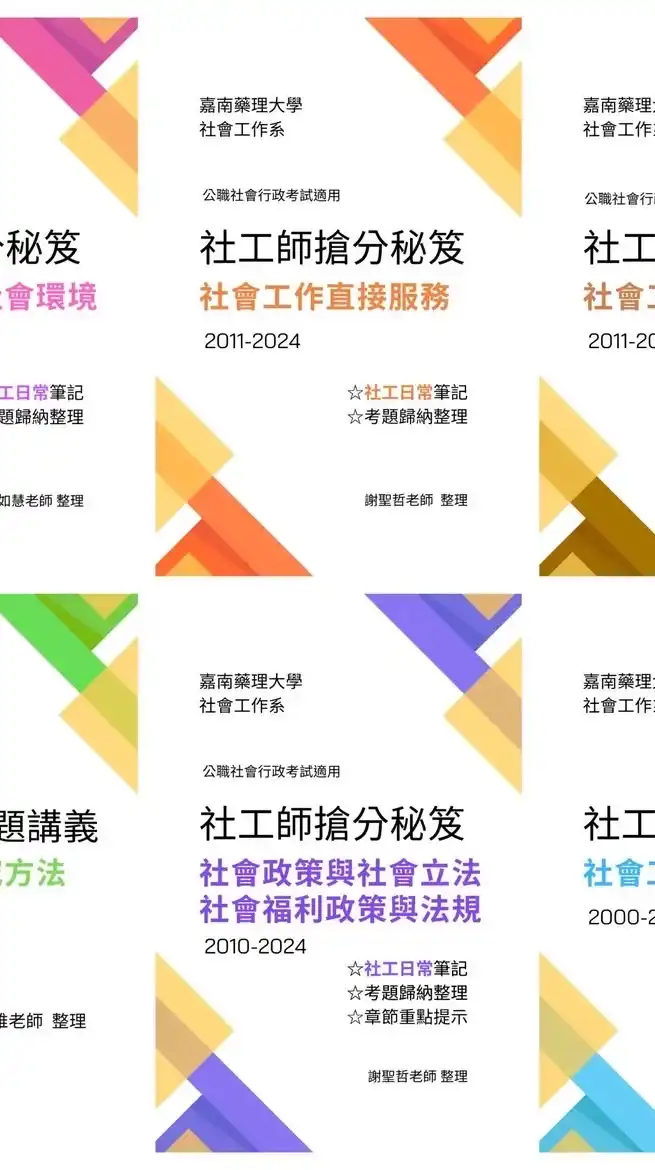 備戰社工師網路資源彙整