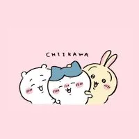 吉伊卡哇與自嘲熊分享聯萌(*ˇωˇ*人)