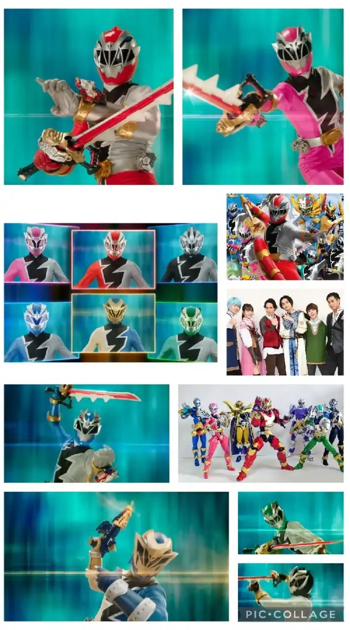 騎士竜戦隊リュウソウジャー  しか勝たん！♥️💙💖💚🖤💛💜
