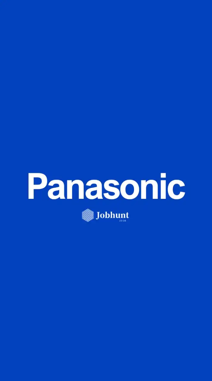 【Panasonic パナソニック】就活情報共有/企業研究/選考対策グループ