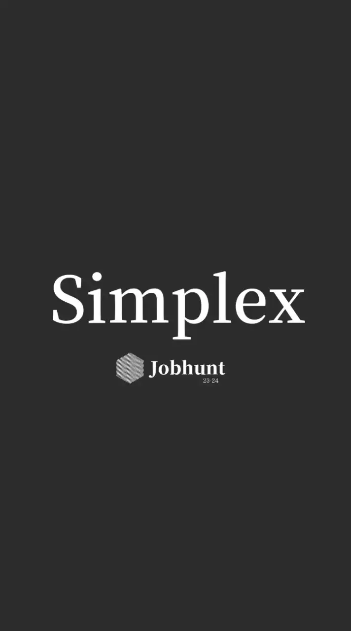 【Simplex シンプレクス】志望者向け 就活情報共有/企業研究/選考対策グループ