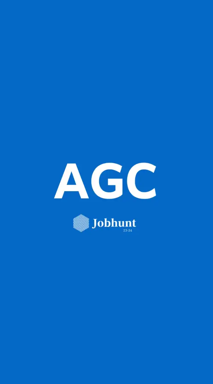 【AGC】就活情報共有/企業研究/選考対策グループ