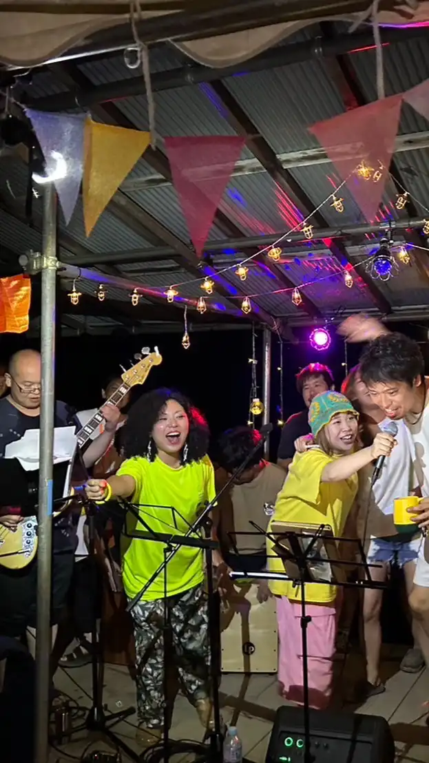 サンダルキッチン100人キャンプ