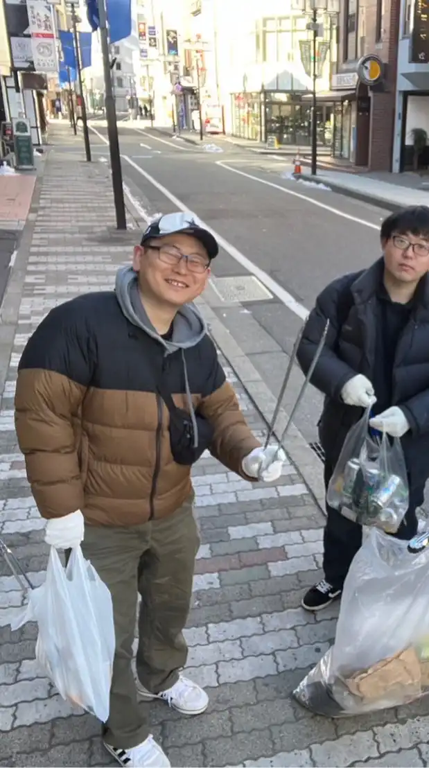 松本駅前ゴミ拾いカンパニー