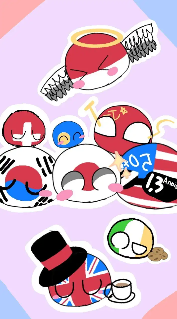 ポーランドボール雑談&イラスト