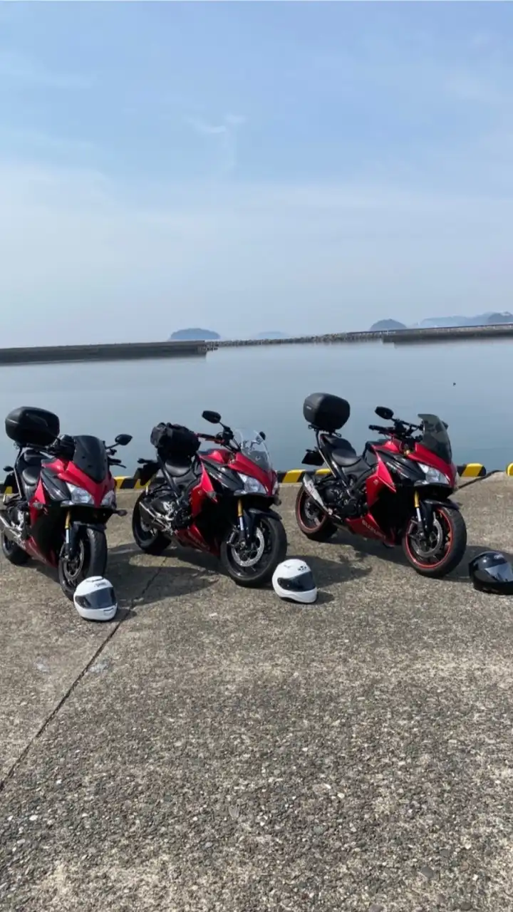 赤黒のGSX-S1000F乗り集合‼︎