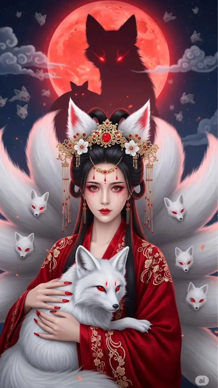 🔥九尾の狐🔥心霊。霊感。霊障。神様。 九尾狐。龍神様。神様。パワーストーン。UFO 。UMA。