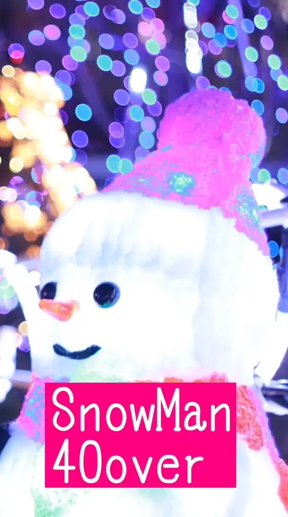 SnowMan 40over