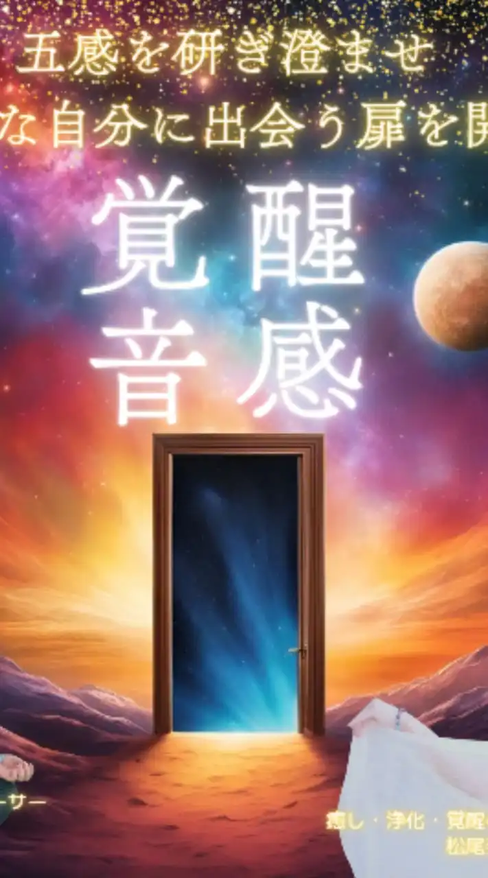 五感を研ぎ澄ませ、最幸な自分に出会う✨真の覚醒の扉オープンチャット💫