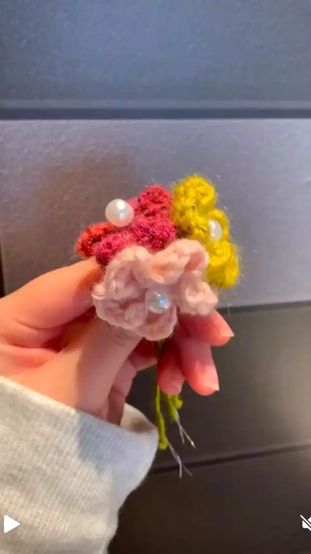 かぎ編み作品見せ合いっこ