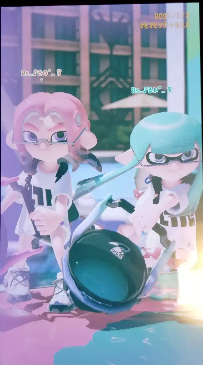 𓏸𓈒꒰ঌスプラ学園໒꒱𓈒𓏸 イカプづくり◯