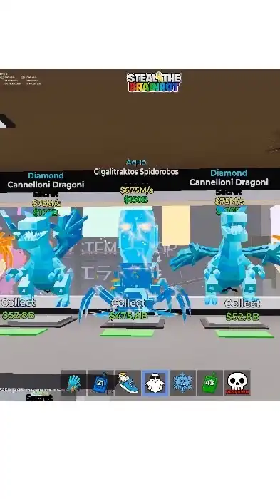 ブレインロット交換募集！人数100人行ったらドラゴン配布！？