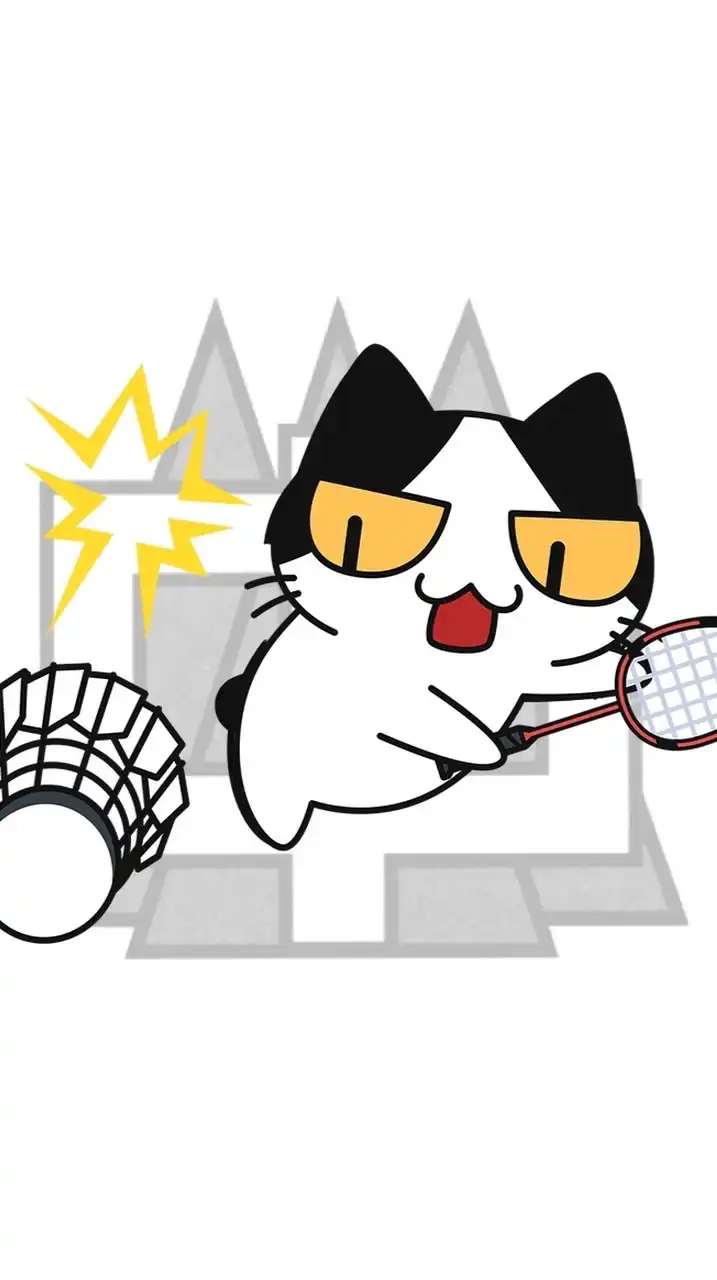 伴バド中学生練習🏸