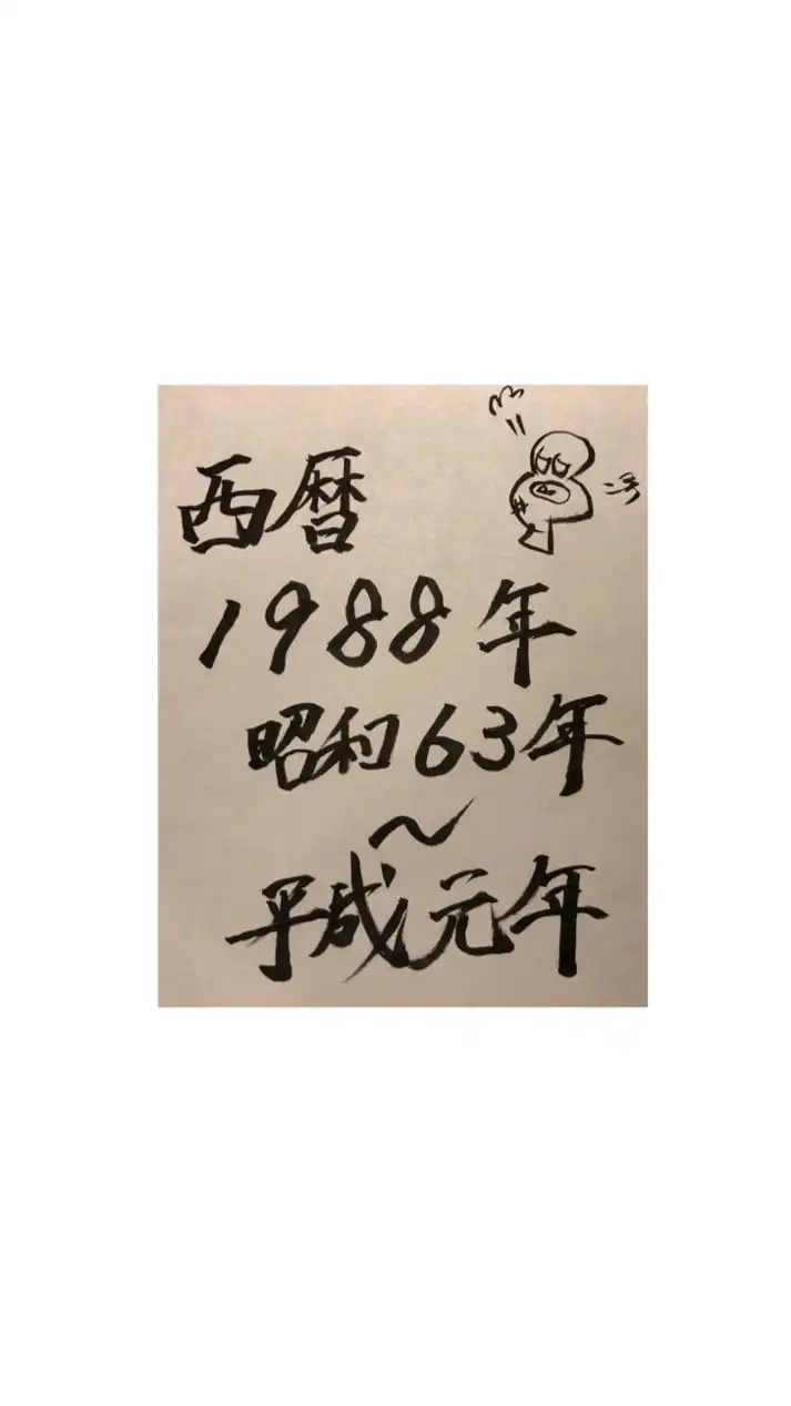 1988(昭和63)年生まれの会
