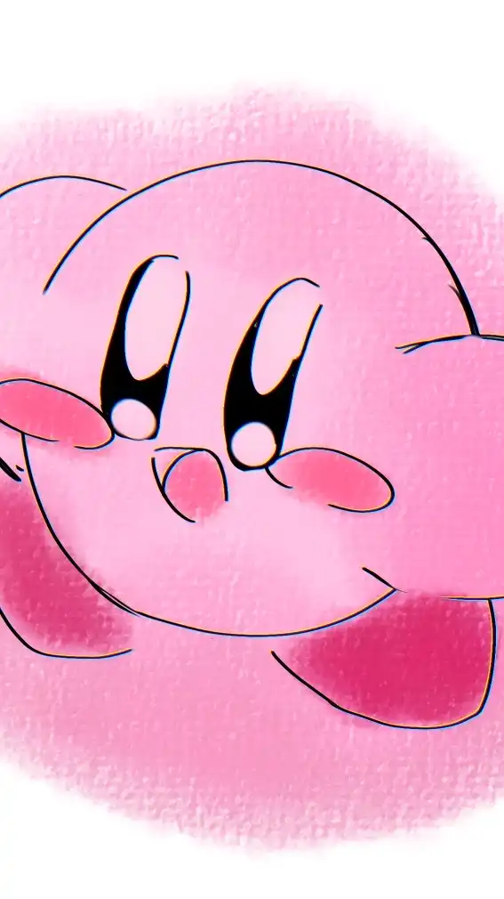 星のカービィお絵描きルーム！